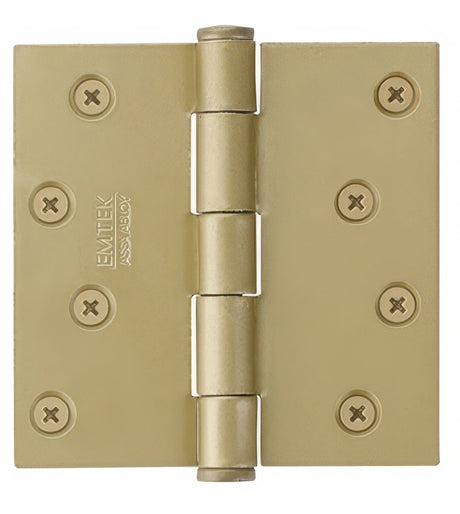 Emtek 91014US4 satin brass plain bearing hinge