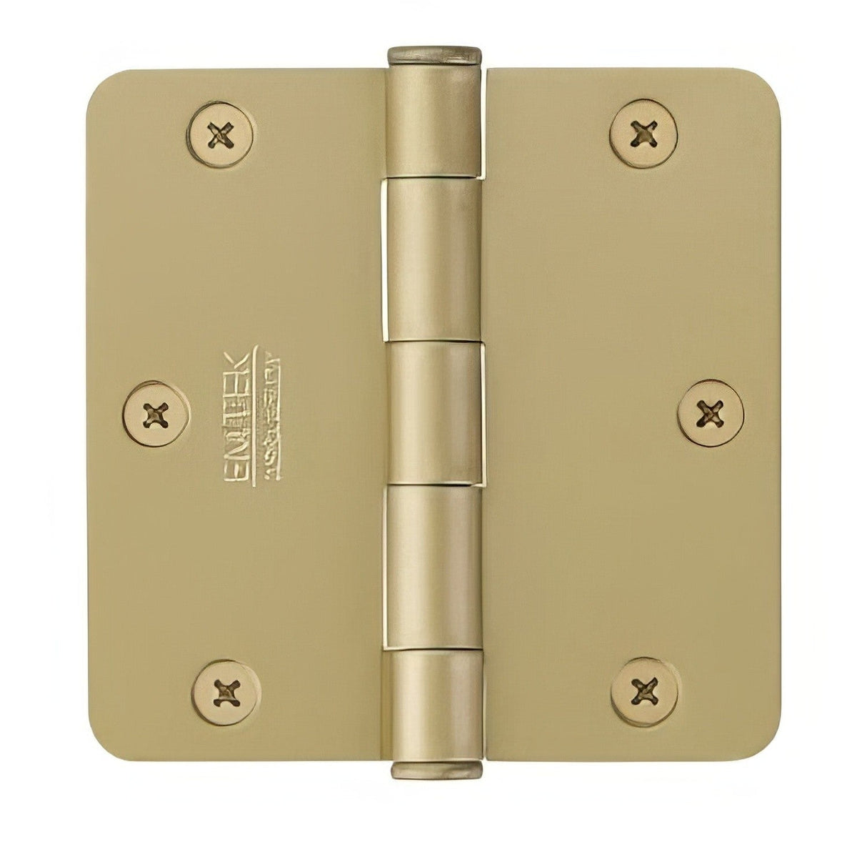 Emtek 91023US4 satin brass plain bearing hinge
