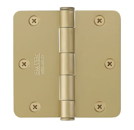 Emtek 91023US4 satin brass plain bearing hinge