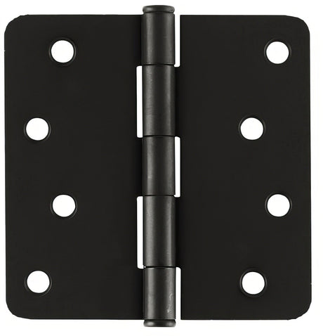 Emtek 91024US19 flat black plain bearing hinge
