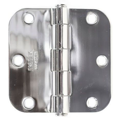Emtek 91033US26 polished chrome plain bearing hinge