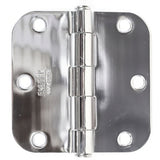 Emtek 91033US26 Door Hinges plain bearing hinge in satin stainless, additional view
