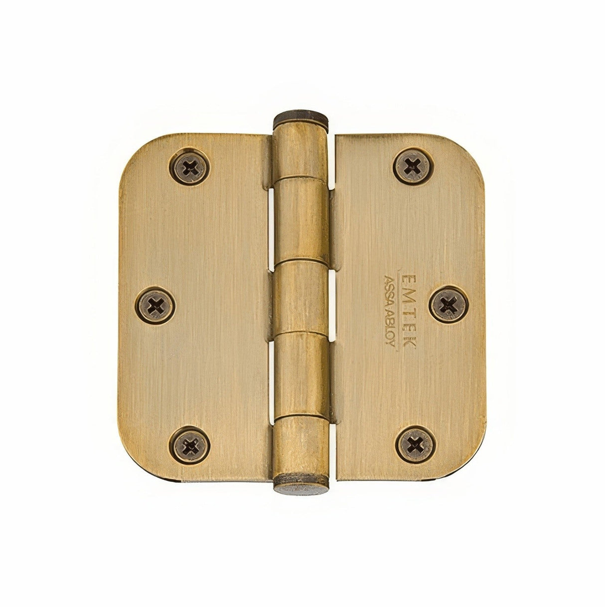 Emtek 91033US4 satin brass plain bearing hinge