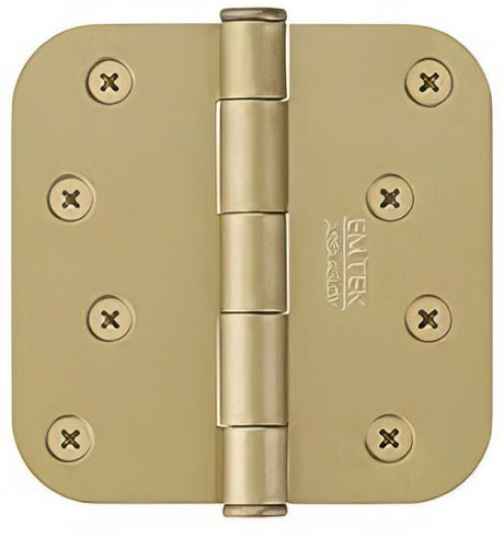 Emtek 91034US4 satin brass plain bearing hinge