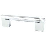 Berenson 9117-1026-P polished chrome cabinet handle pull