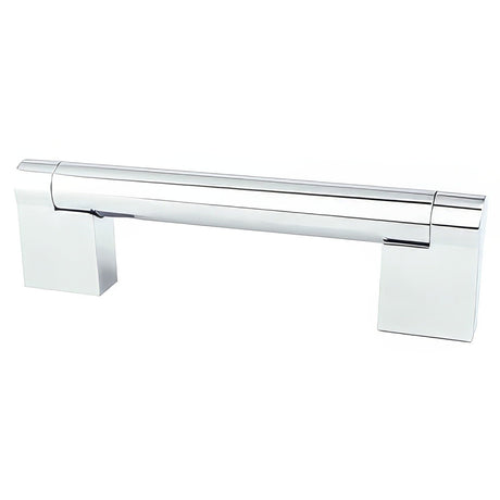 Berenson 9117-1026-P Advantage Three cabinet handle pull in satin stainless, additional view