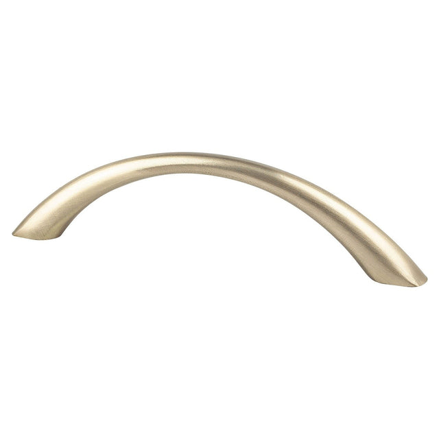 Berenson 9125-40CZ-P champagne arched cabinet pull