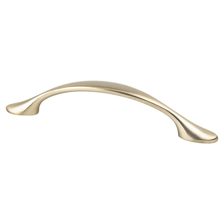 Berenson 9357-10VB-P Advantage Plus Transitional Three arched cabinet pull, additional view