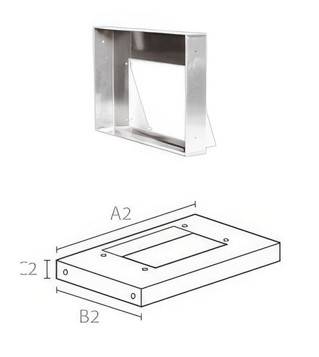 Air-Pro 9144 SM dual cutout liner, additional view