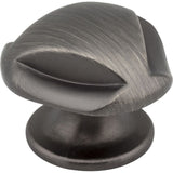 Jeffrey Alexander 915BNBDL brushed pewter cabinet knob