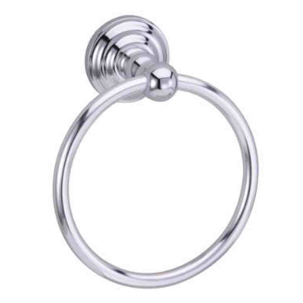 Orca Hardware 9160-CH bright polished chrome towel ring
