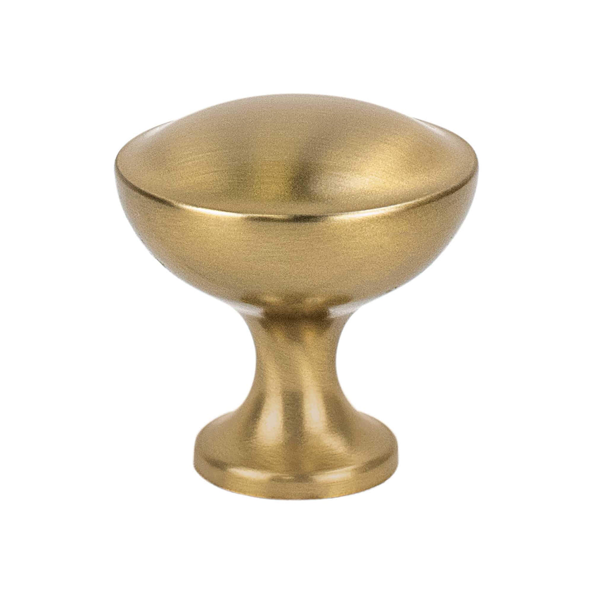 Berenson Echo Modern Brushed Gold Knob in Modern Brushed Gold
