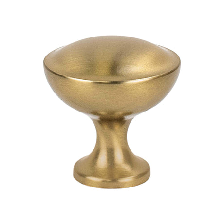 Berenson Echo Modern Brushed Gold Knob in Modern Brushed Gold