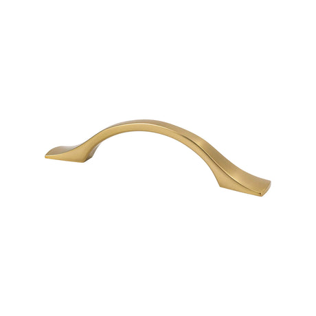 Berenson Echo 96mm CC Modern Brushed Gold Pull in Modern Brushed Gold