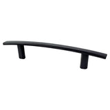 Berenson 9173-1055-P matte black arched cabinet pull