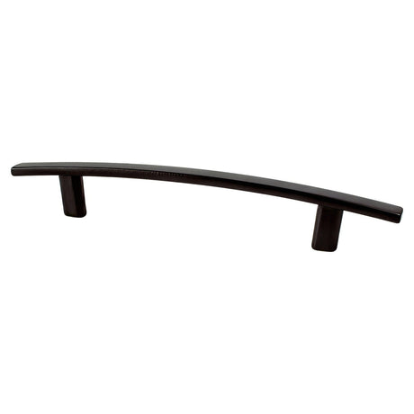 Berenson 9178-1055-P matte black arched cabinet pull