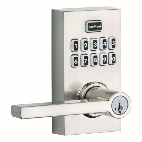Kwikset 917HFL-15S Electronic electronic keyless deadbolt, additional view