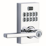 Kwikset 917HFL-26S bright chrome electronic keyless deadbolt