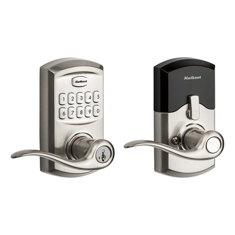 Kwikset 917TNL-15S satin nickel electronic keyless deadbolt