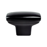 Berenson 9183-1055-P matte black rectangle cabinet knob