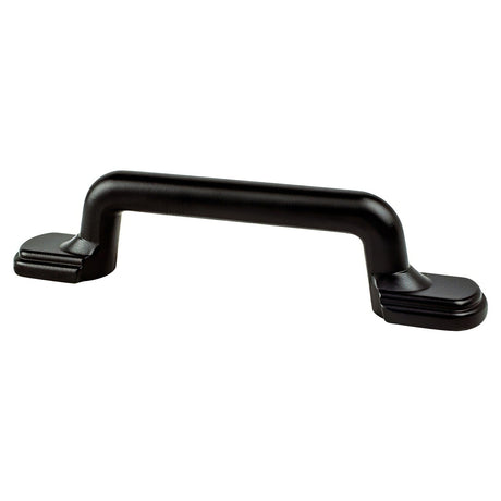 Berenson 9189-1055-P matte black arched cabinet pull
