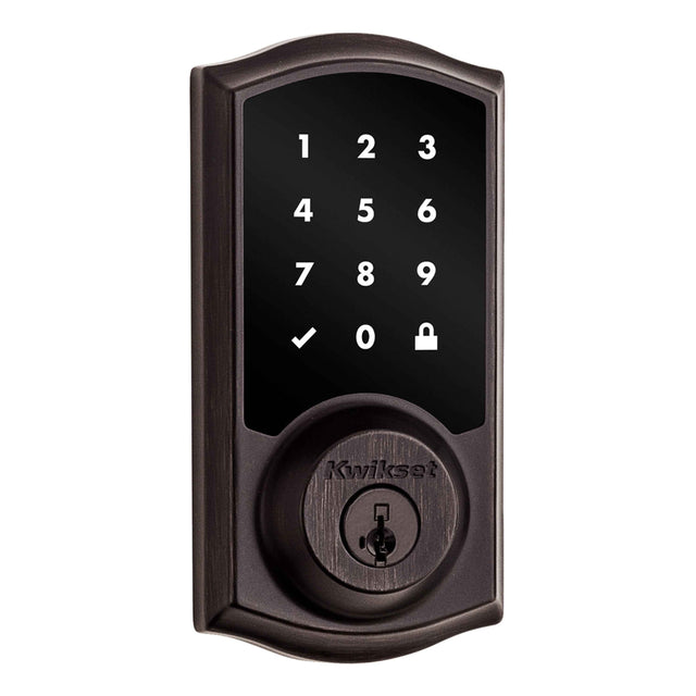 Kwikset 918TRLZW700-1 Traditional Home Connect Touchscreen Connected Smart Lock Deadbolt in Venetian Bronze
