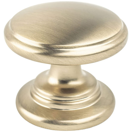 Berenson 9190-10CZ-P champagne round cabinet knob