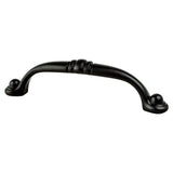 Berenson 9195-1055-P matte black arched cabinet pull