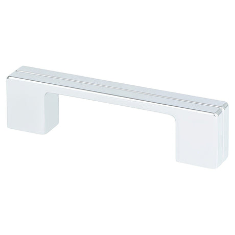 Berenson 9201-1026-P Skyline cabinet handle pull in satin stainless, additional view