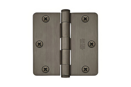 Emtek 92013US15A Door Hinges plain bearing hinge in satin stainless, additional view