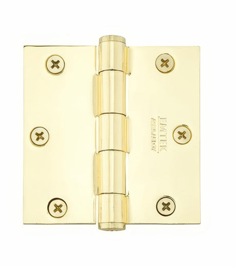 Emtek 92013US4 Door Hinges plain bearing hinge in satin stainless, additional view