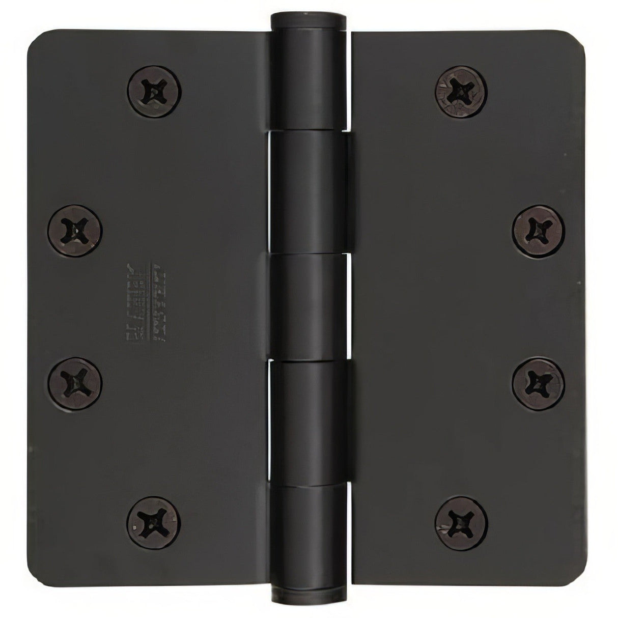 Emtek 92014US19 flat black plain bearing hinge