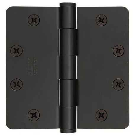 Emtek 92014US19 flat black plain bearing hinge