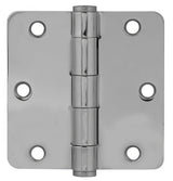 Emtek 92023US19 flat black plain bearing hinge