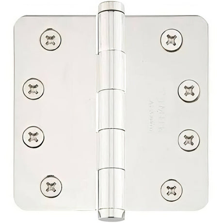 Emtek 92024US19 flat black plain bearing hinge