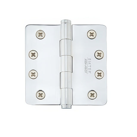 Emtek 92024US26 polished chrome plain bearing hinge