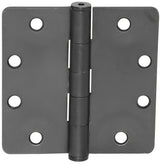 Emtek 92025US15A Door Hinges plain bearing hinge in black, additional view