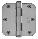 Emtek 92033US14 polished nickel plain bearing hinge