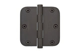Emtek 92033US19 flat black plain bearing hinge