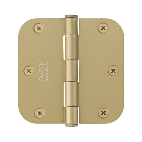 Emtek 92033US4 satin brass plain bearing hinge
