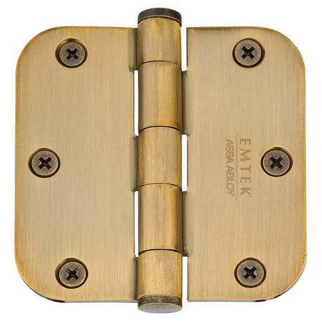 Emtek 92033US7 french antique plain bearing hinge
