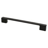 Berenson 9208-1055-P matte black cabinet pull / appliance pull