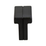 Berenson 9211-1055-P matte black cabinet knob