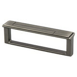Berenson 9213-1VTN-P vintage nickel cabinet handle pull