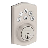 Kwikset 9240TRL Traditional Powerbolt Electronic SmartCode Deadbolt in Satin Nickel
