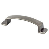 Berenson 9247-10BT-P brushed tin cabinet handle pull