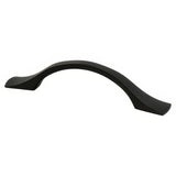 Berenson 9261-1055-P matte black cabinet handle pull