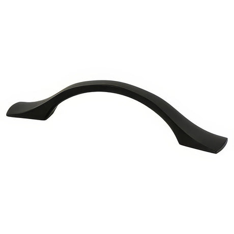 Berenson 9261-1055-P matte black cabinet handle pull
