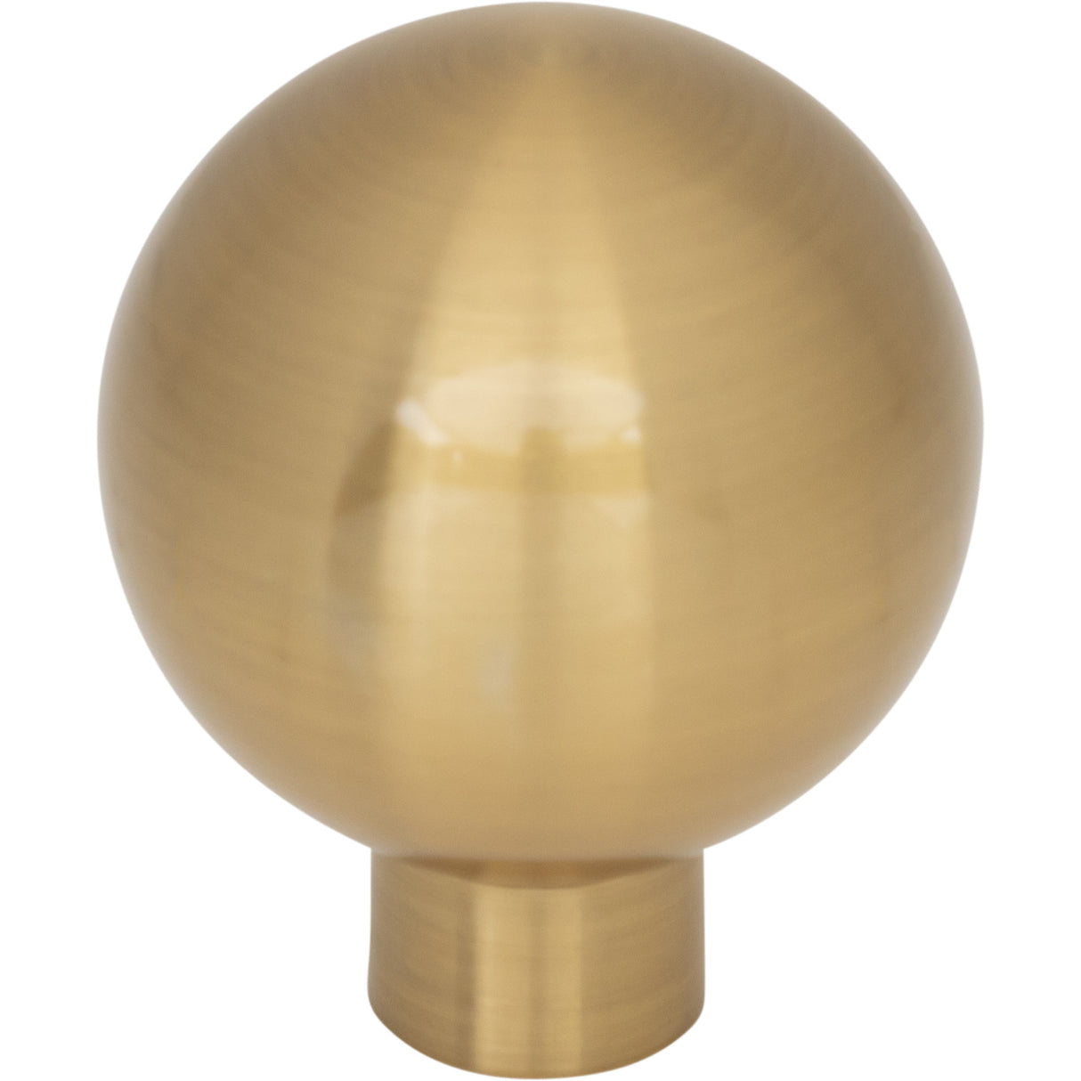 Top Knobs TK3340HB Brockwell 1 1/8" Diameter Round Knob Honey Bronze