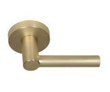 Better Home Products 93104SB satin brass passage door lever